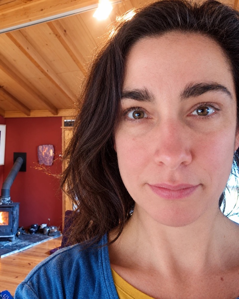 Alice Doherty, Zen Shiatsu practitioner, in her treatment room